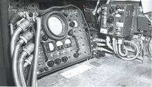 the H2X Mickey scope station inside the aircraft