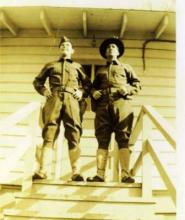John ONeil and Sgt Peterson Greenier Field NH