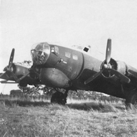 B-17 equiped with radome under nose