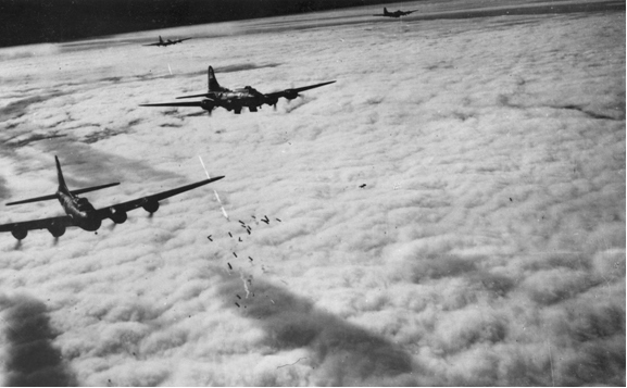 Cloud cover over Europe