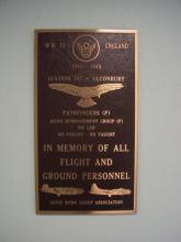 482nd BG Plaque