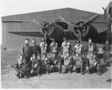 482nd Bomb Group B-17 Crew of Captain Johnny Davis - Alconbury, UK